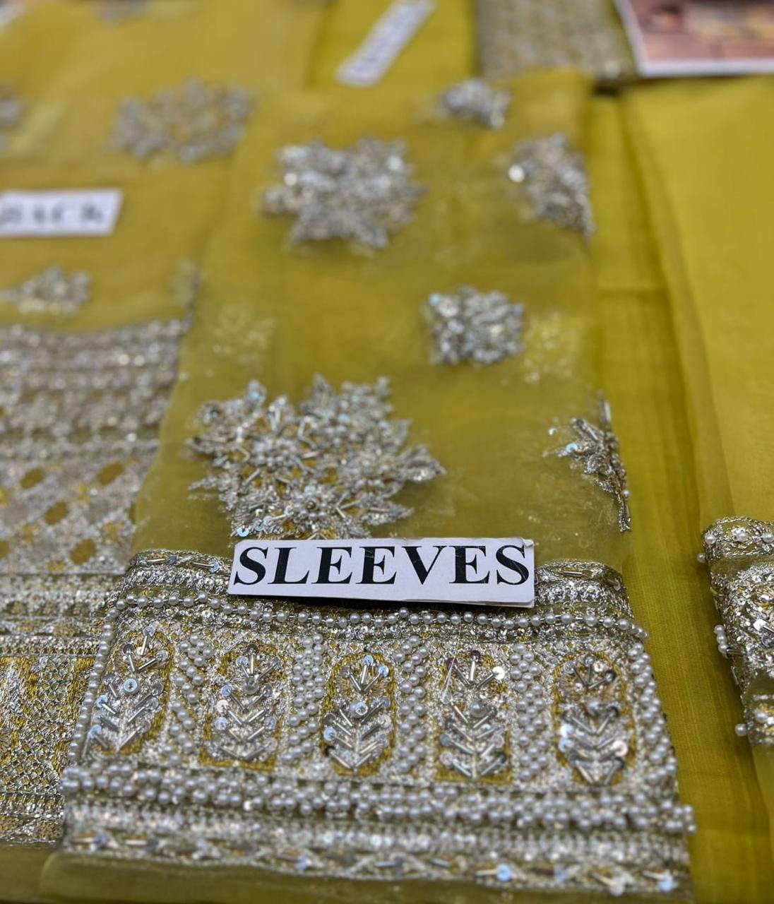 Hussain Rehar - Zesty Premium Wedding Dress |Motif| - Motif