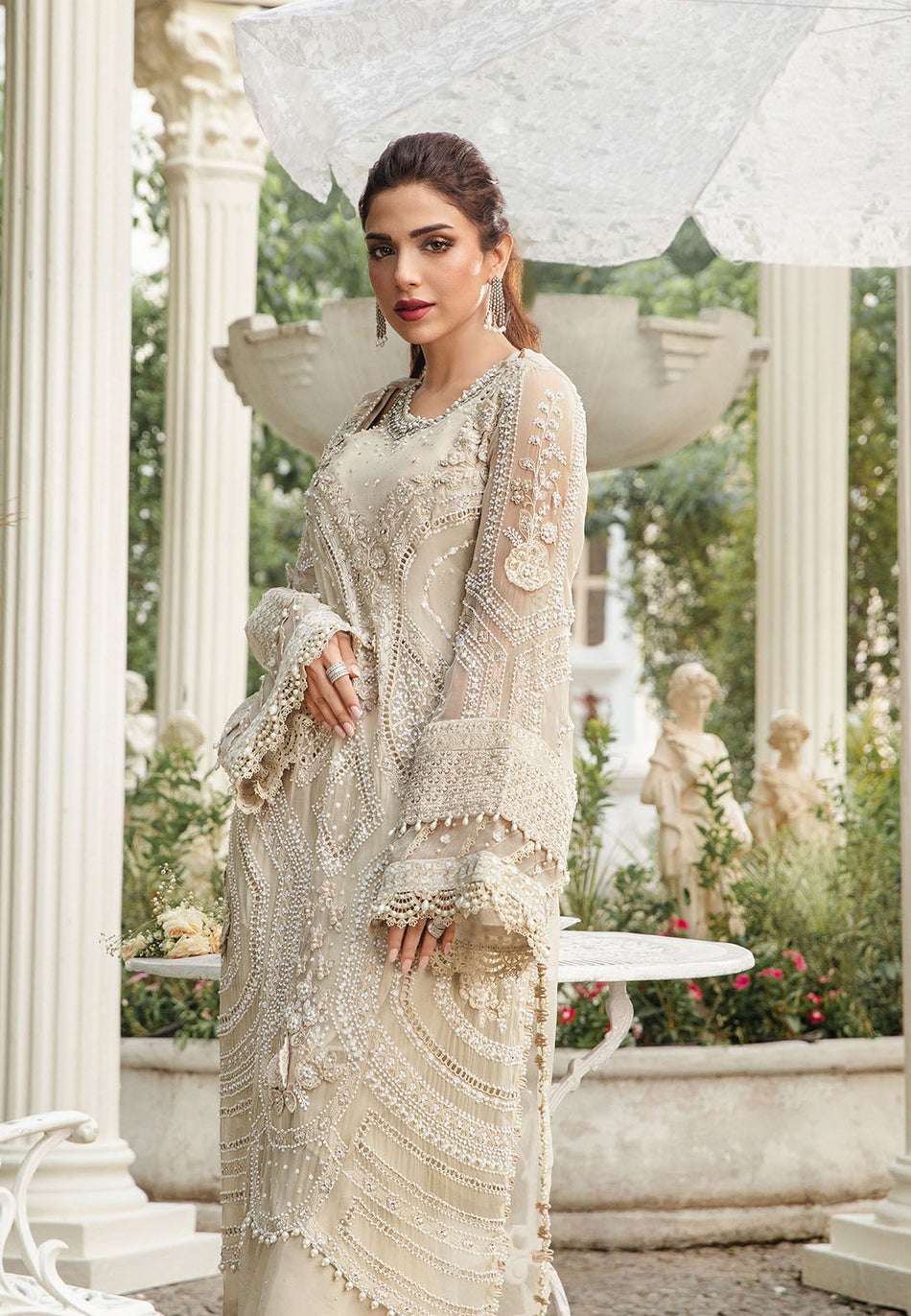 Unstitched Embroidered Chiffon Suit"24(MPC 24-104)Motif - Motif