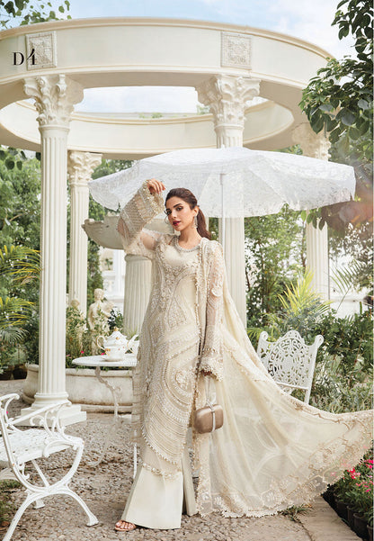 Unstitched Embroidered Chiffon Suit"24(MPC 24-104)Motif - Motif