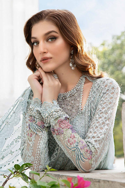 Unstitched Embroidered Chiffon Suit"24(MPC 24-103)Motif - Motif