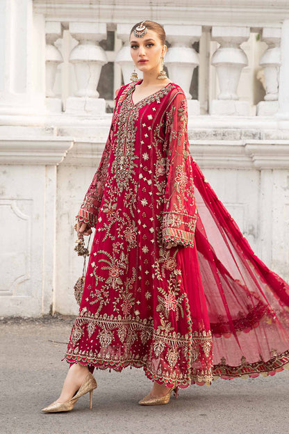 Unstitched Embroidered Chiffon Suit"24(MPC 24-107)Motif - Motif