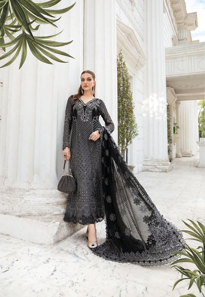 Unstitched Embroidered Chiffon Suit"24(MPC 24-101)Motif - Motif