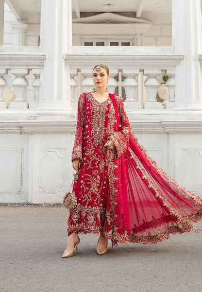 Unstitched Embroidered Chiffon Suit"24(MPC 24-107)Motif - Motif