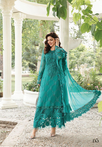 Unstitched Embroidered Chiffon Suit"24(MPC 24-105)Motif - Motif