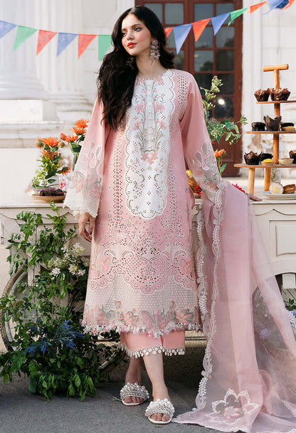 lawn chicken kari dress design Farida Hassan Chicken Kari Luxury Lawn Collection D-65 - Anabias Collection