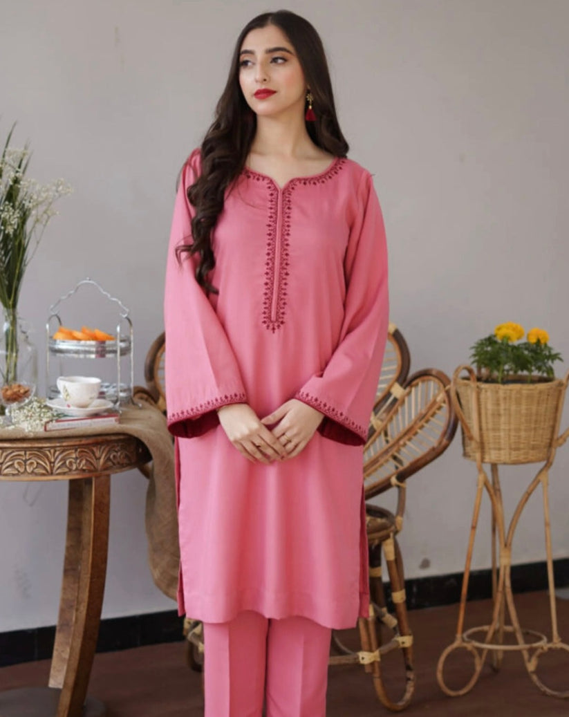 3 pcs unstitched suit by motif