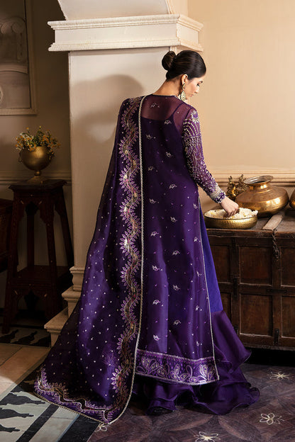 Unstitched 3 Piece Fully Embroidered Organza Dress With Embroidered Dupatta