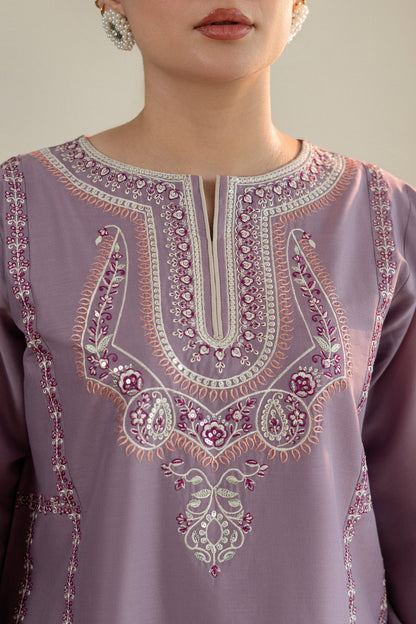 Unstitched 2 Piece Fully Embroidered Lawn Suit
